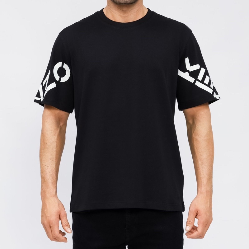 Ken. Logo Cross Hands Black Tshirt