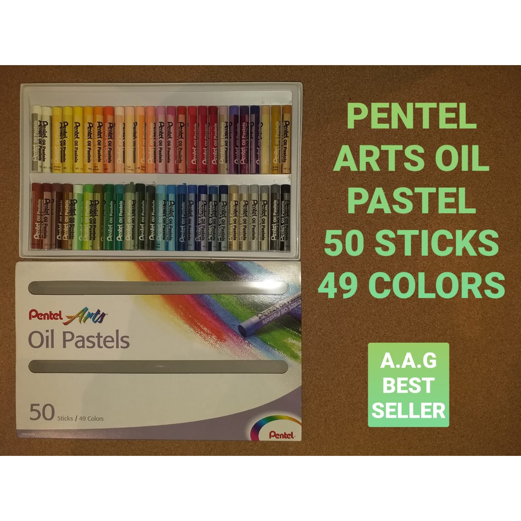 

PENTEL ARTS OIL PASTEL 50 STICK 49 COLOR