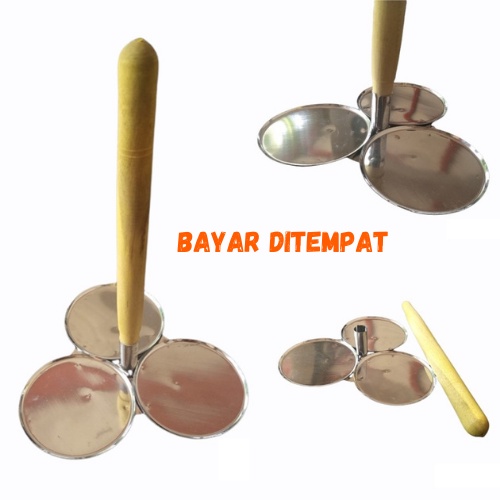 Cetakan peyek rempeyek Kripik stainles anti lengket Kualitas Premium