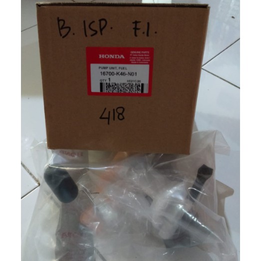 Fuel Pump Comp Honda Beat FI Isp 16700 K46 N01