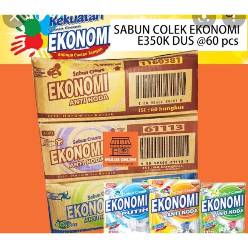 sabun ekonomi 160gr dus