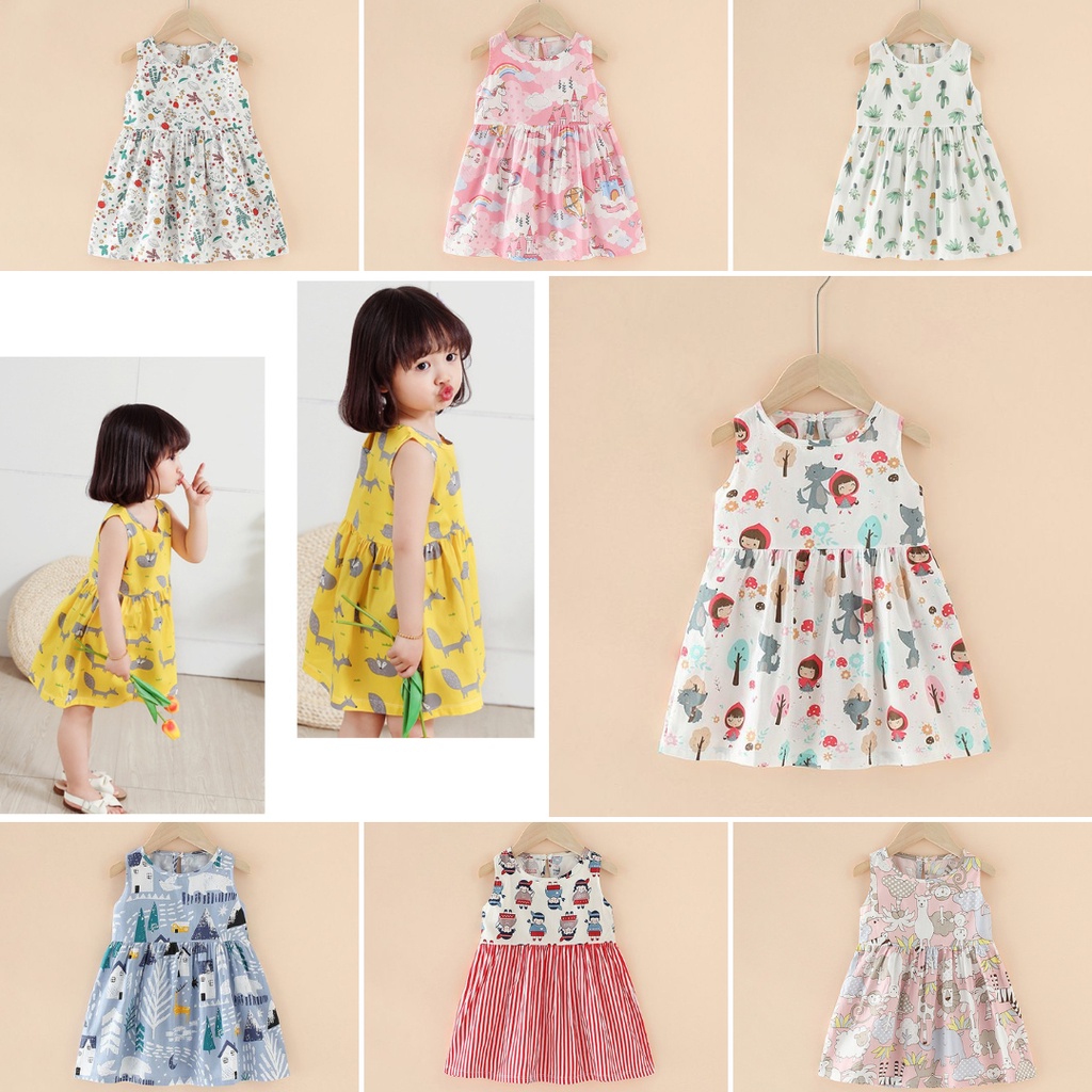 YUUBABY DRESS TERUSAN SANTAI PEREMPUAN/100% KATUN PREMIUM QUALITY IMPOR 3020