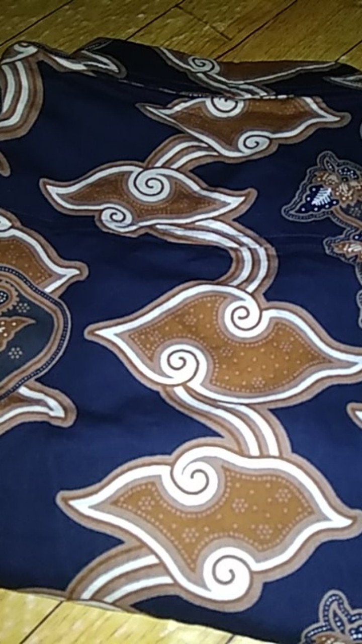 Gof Brsd Damor (cressida) Kemeja Batik Cowok Pakaian Pria Baju Batik Dewasa Lengan Pendek