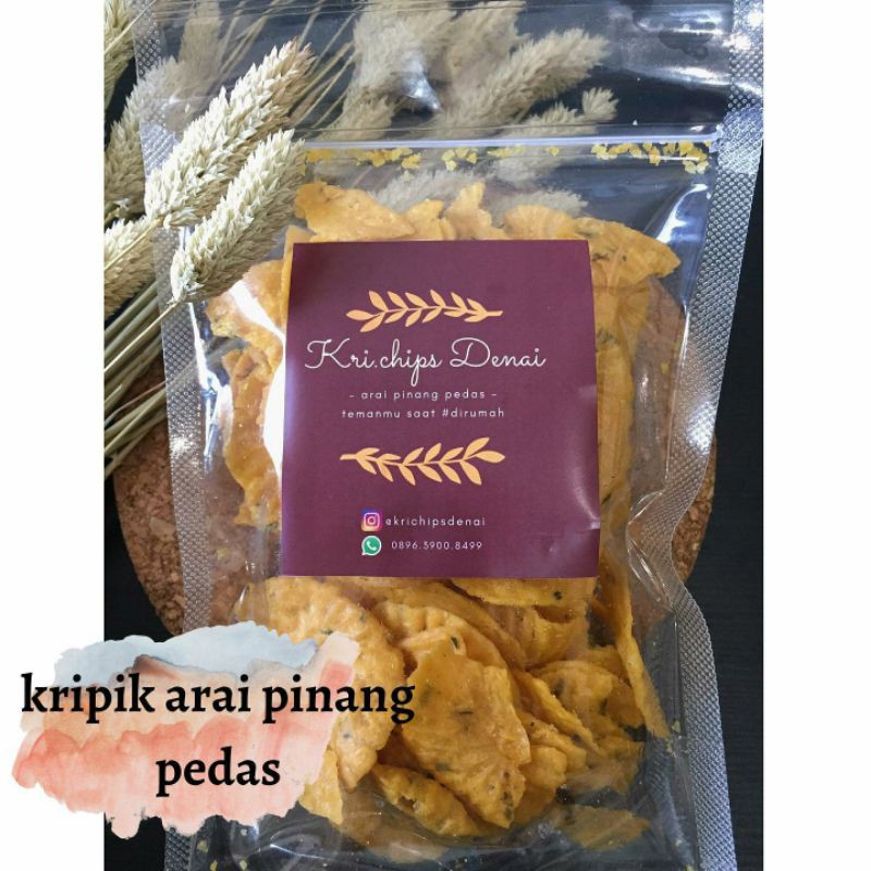 

Kripik arai pinang pedas