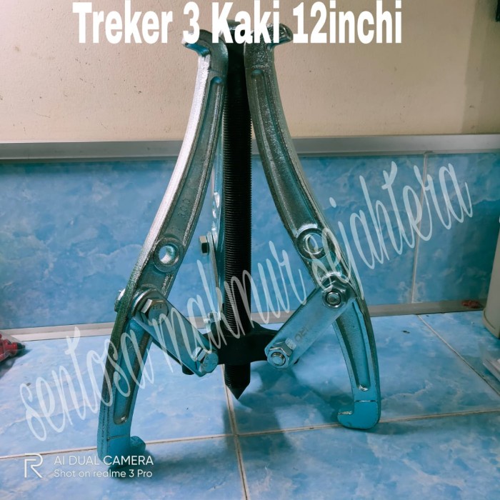 Treker 3 Kaki 12" Inch - Gear Puller 3 Jaw Tracker 12In