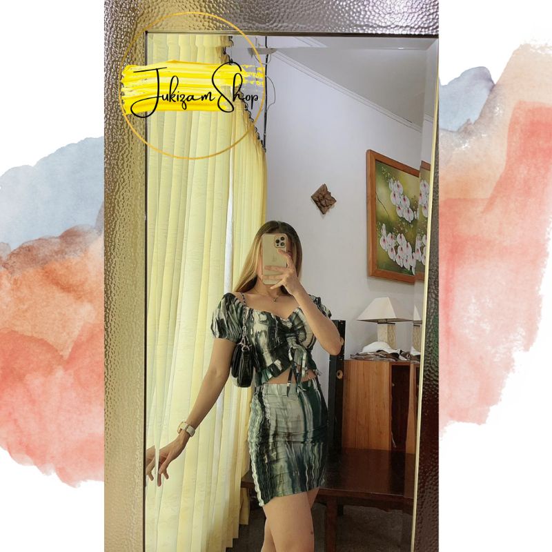 Nirina mini set//Set sexy/Dress sexy/Baju rayon cantik/Dress premium/Set Premium/Baju bali/Baju libu