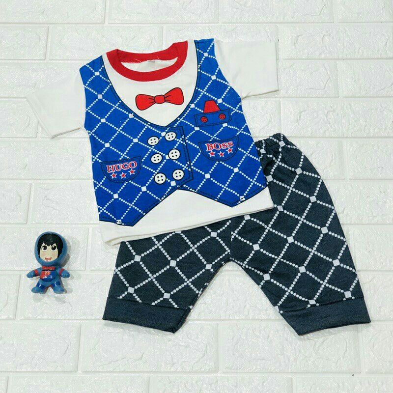 SETELAN BAJU ANAK LAKI USIA 6 24BULAN ROMPI DASI PITA SETELAN BAJU ANAK LAKI USIA 6 24BULAN ROMPI DASI PITA