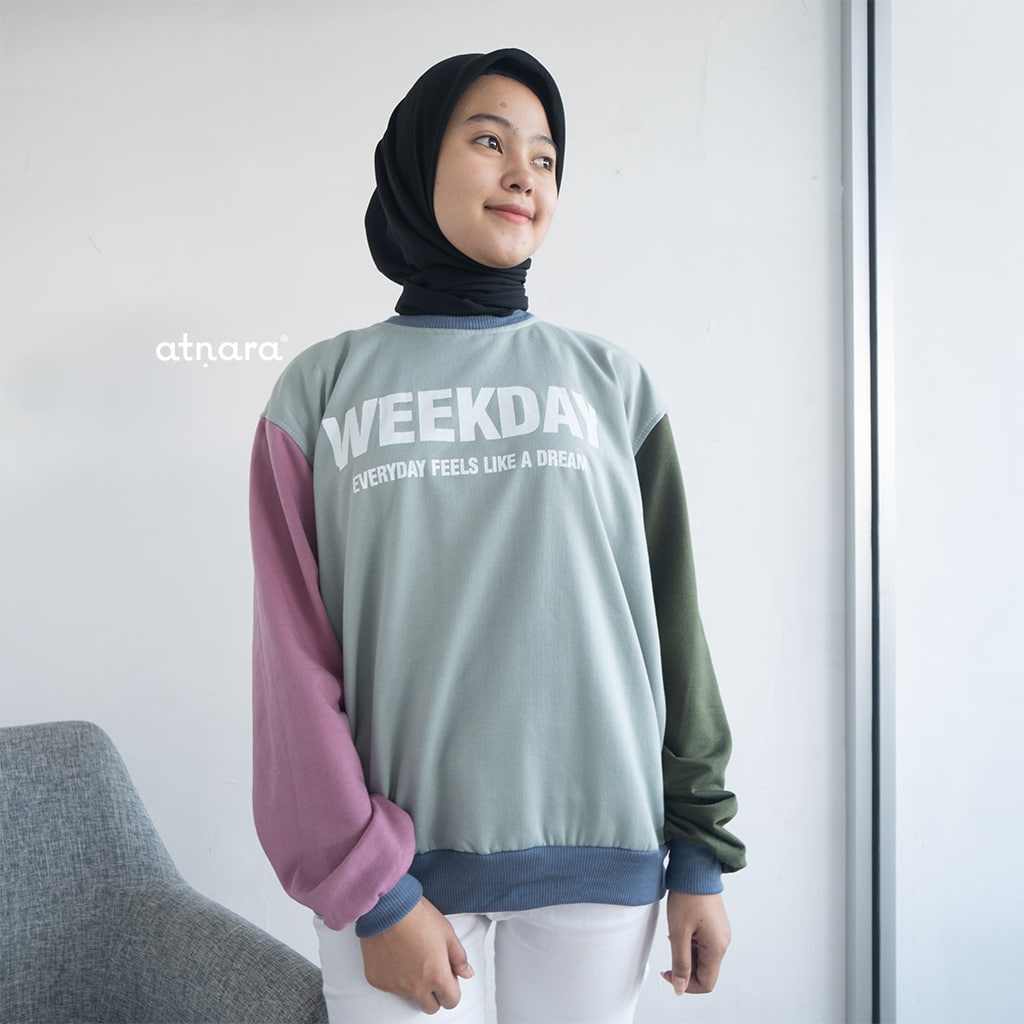 Nara Grosir - Weekday XXL Sweater l Sweater Pria dan Wanita