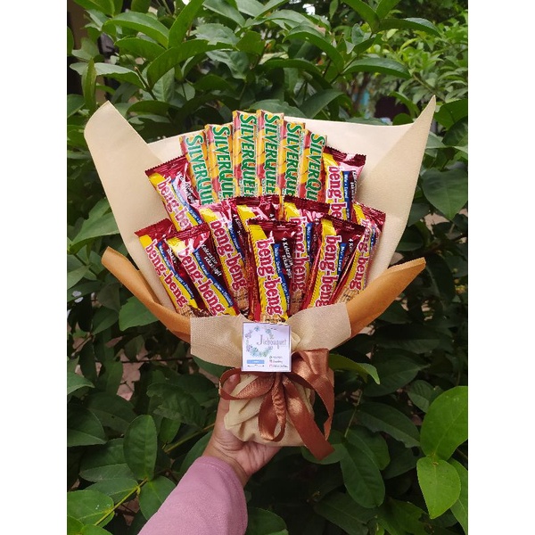 (S) Buket coklat/paket/bingkisan Snack Ulang Tahun/Ultah/ Wisuda/Kado/Hadiah/ ANNIVERSARY / CEWE