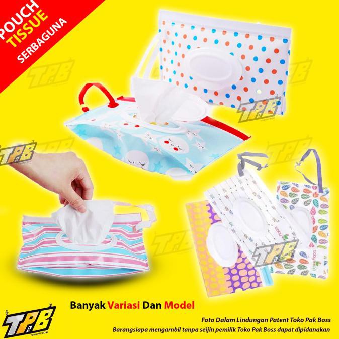 Cuci Gudang Awal Tahun Penutup tissue basah Wet wipes pouch Tempat Tisu kotak cover Bayi Lucu - BAYI