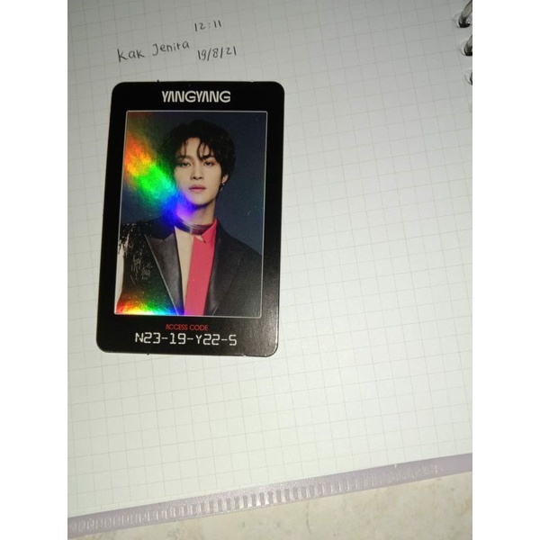 AC YANGYANG, CC RENJUN RIDIN PAIR GAMECARD SG RJ
