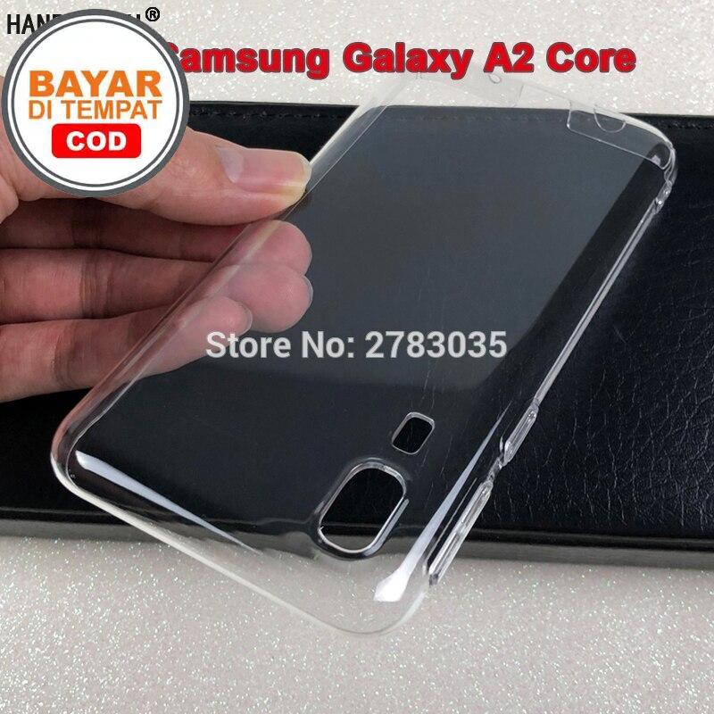 Samsung Galaxy A2 Core - Mika Transparan Clear Hard Case Hardcase Casing Cover Bening
