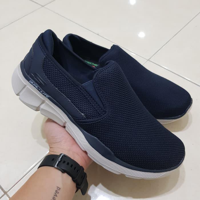 Sepatu Original Skechers Equalizer 3.0 Navy Grey