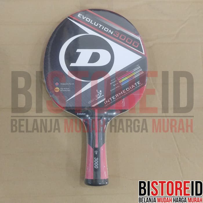 Bet Bat Tenis Meja Pingpiong Dunlop Evolution 3000