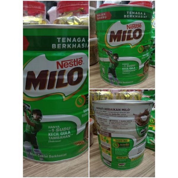 Halal~Milo Nestle Kaleng 1,5kg Product Malaysia