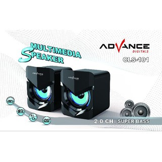Acc Advance CLS-101 Multimedia Speaker Super Bass 2.0 Channel speaker