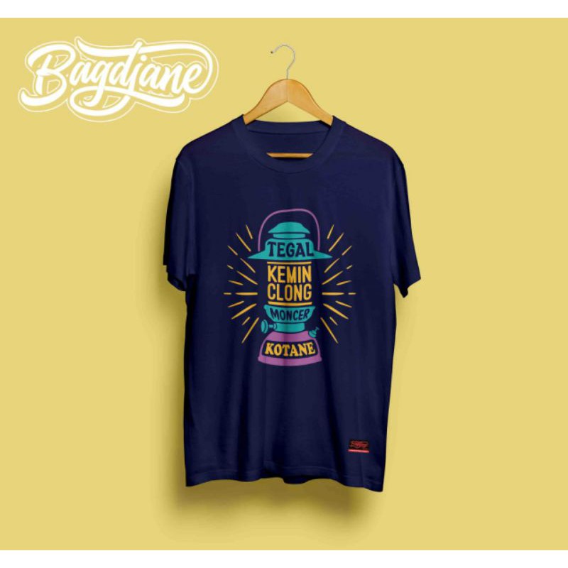 kaos Tegal | kaos BAGDJANE | TEGAL KEMINCLONG LENGAN PENDEK