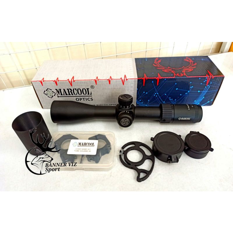 Teleskop/riflescope Marcool assailant 4-16x44 sf fp terbaru