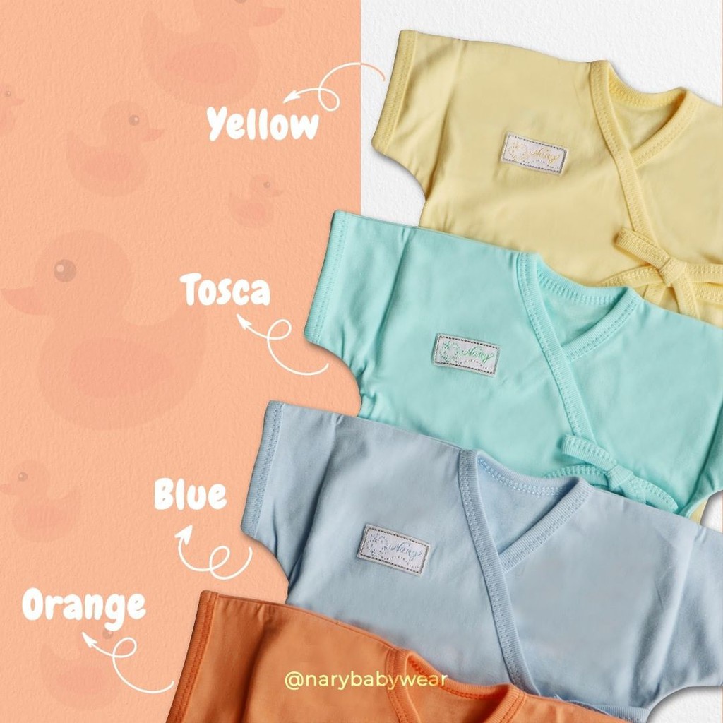 Kimono Baju Pendek Bayi Celana Pendek Denim Baby 0-6 Bulan - Nary