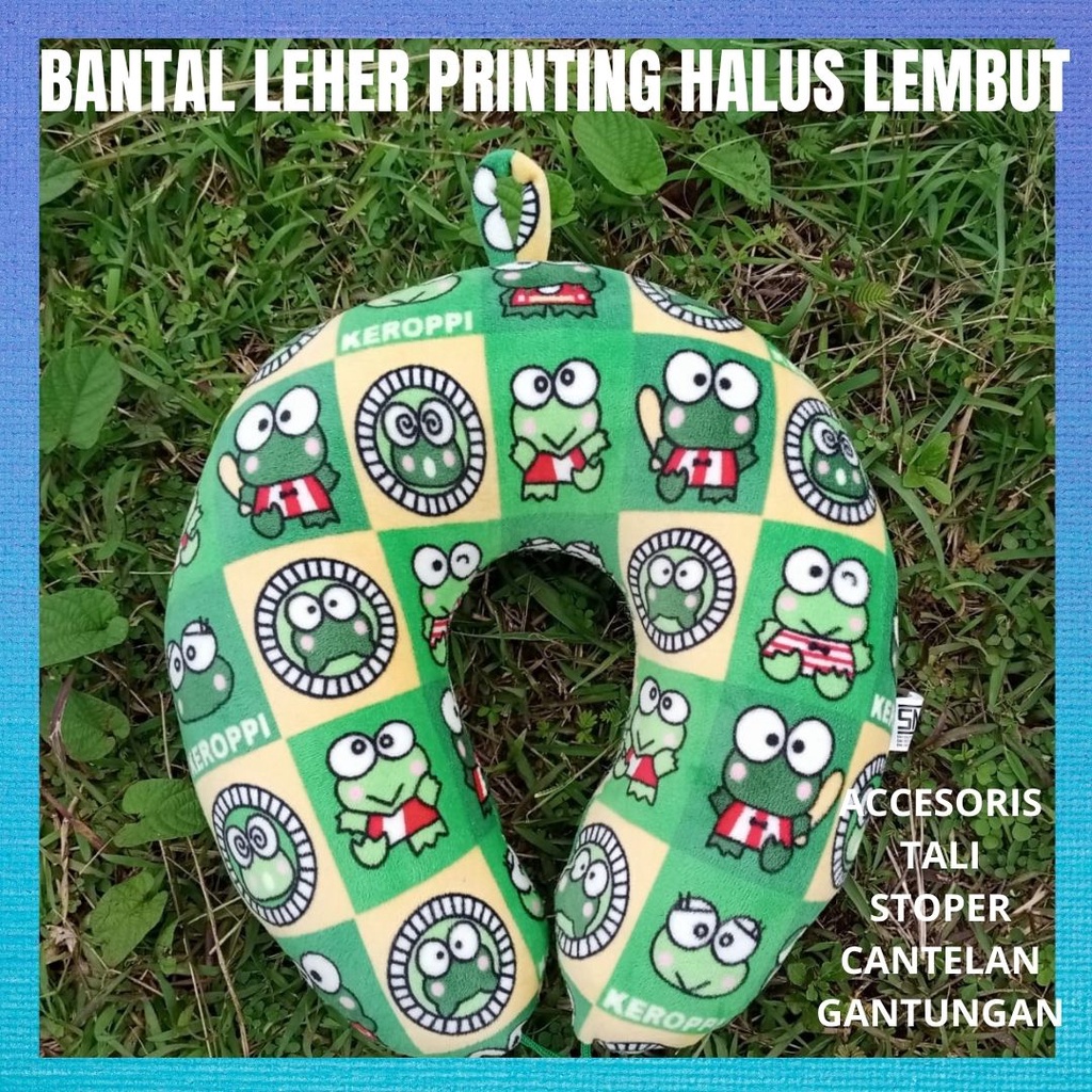 Bantal Leher Dewasa / Bantal Sandaran U Bahan Printing Dijamin Lembut Banget SNI