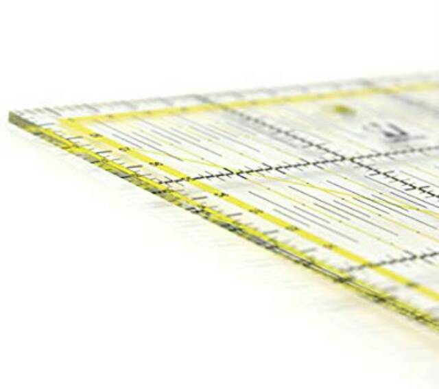 Penggaris Jahit - Quilting Ruler AC 60 - Penggaris Pola - Penggaris Bahan 15 x 60 CM