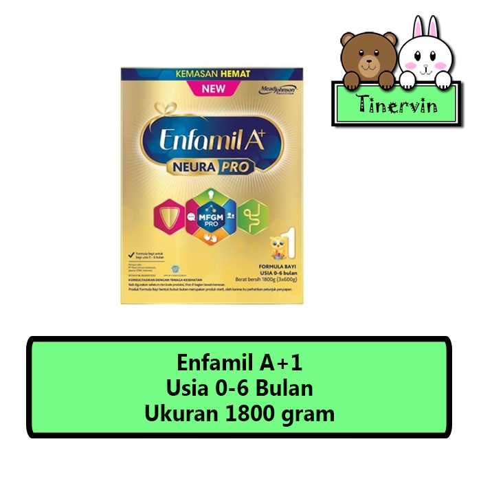 Enfamil A+ 1 1800 gram KEMASAN BARU!!