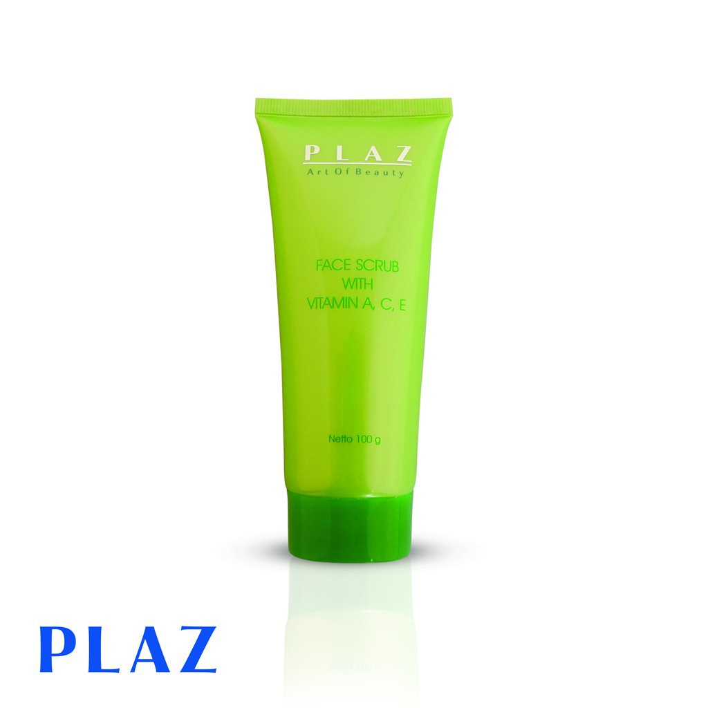 Plaz Face Scrub With Vitamin A,C,E