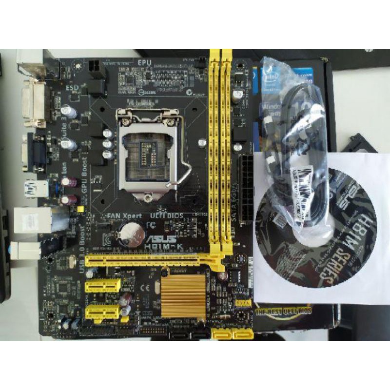 Mobo Mainboard H81 Motherboard ASUS H81M-K Socket LGA1150