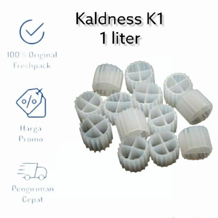 Kaldness K1 / Kaldnes K1 1Liter Pesu Media Filter MBBR TERMURAH !! Kaldness K1 1 LITER /