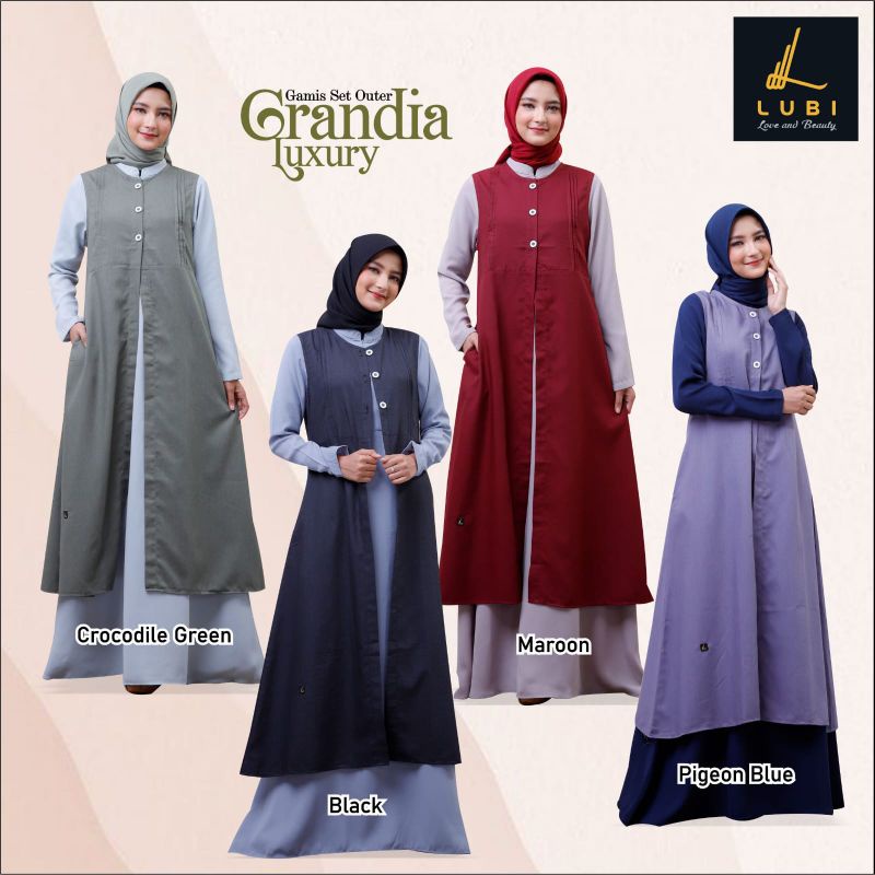 Gamis Lubi Sarimbit Terbaru 2022