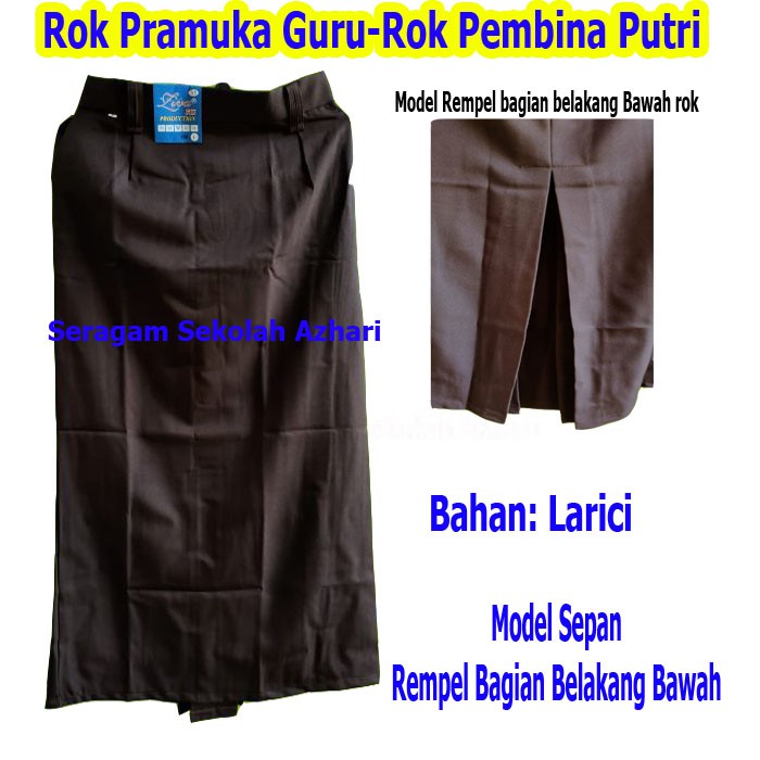 Rok Pramuka Guru-Rok Pramuka Pembina Putri-Rok Seragam Pramuka Guru-Seragam Pramuka-Seragam Sekolah
