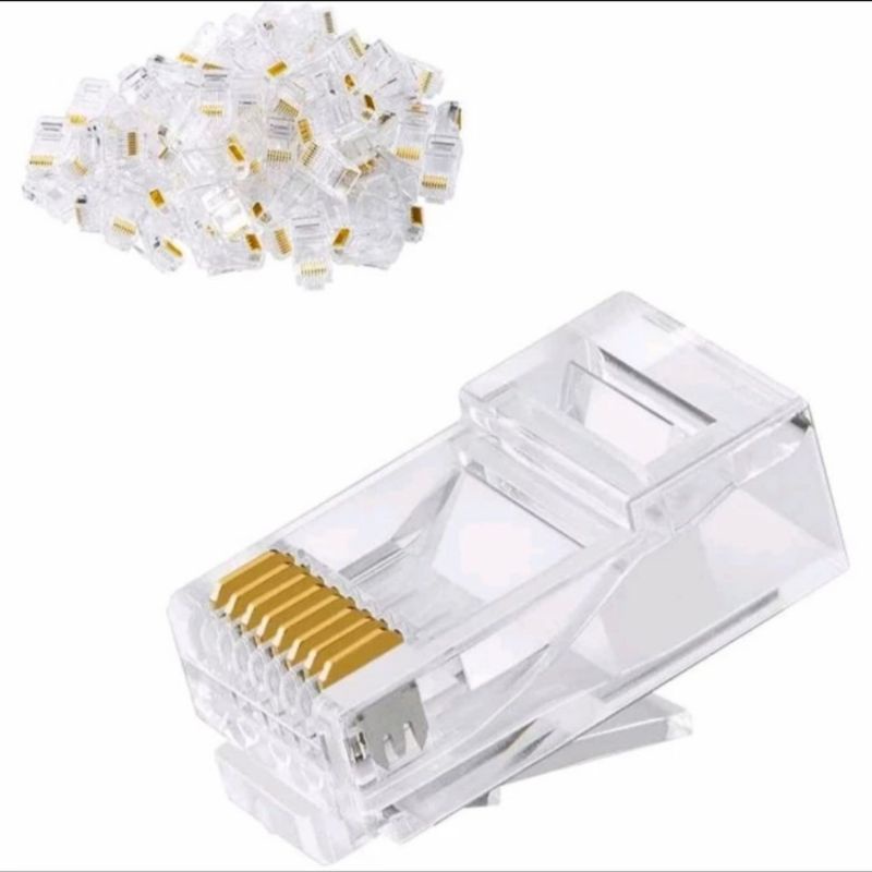 RJ45 KONEKTOR AMP 1Pack Isi 100pcs