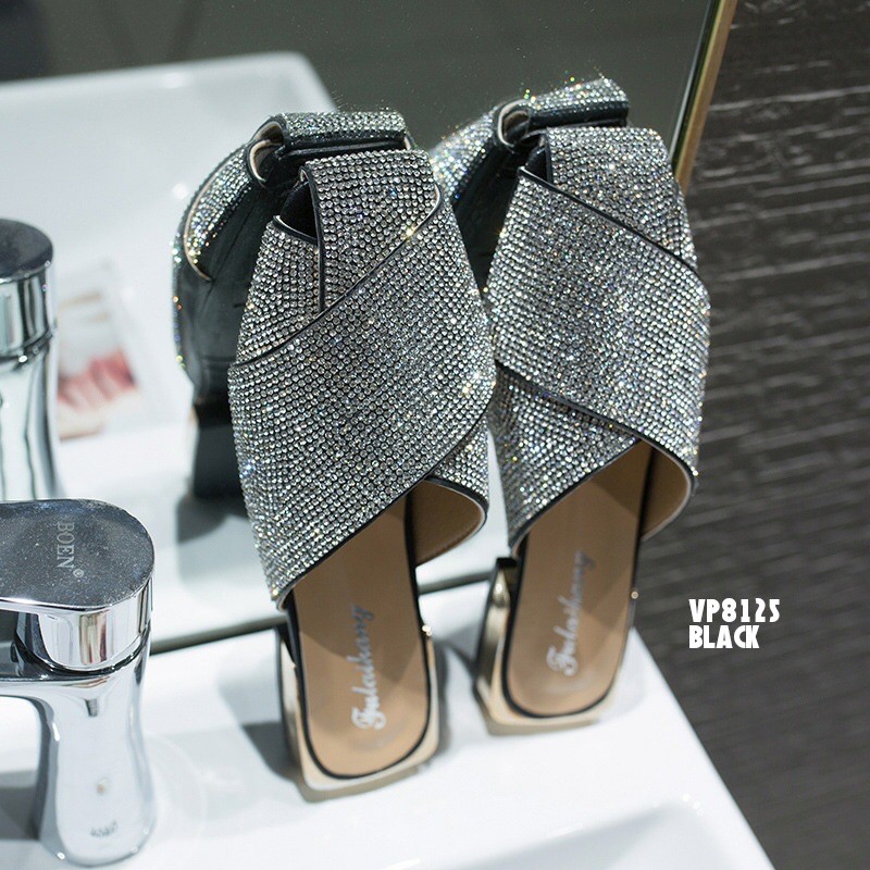 Image of LOAFERS FULL DIAMOND KORES SHOES GS #VP8125 #6