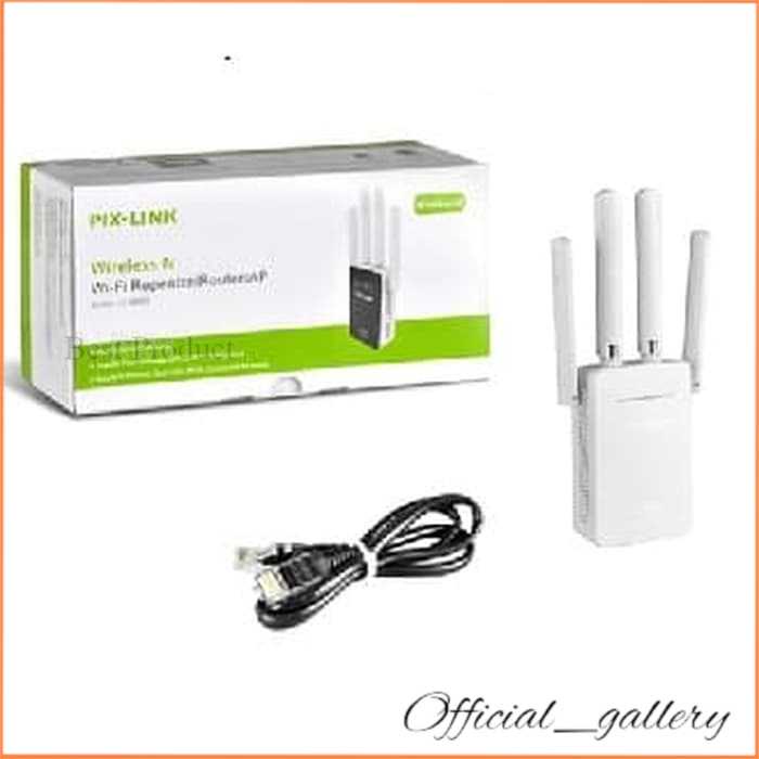 PIX-LINK LV-WR09 WiFi Range Extender 4 Antenna