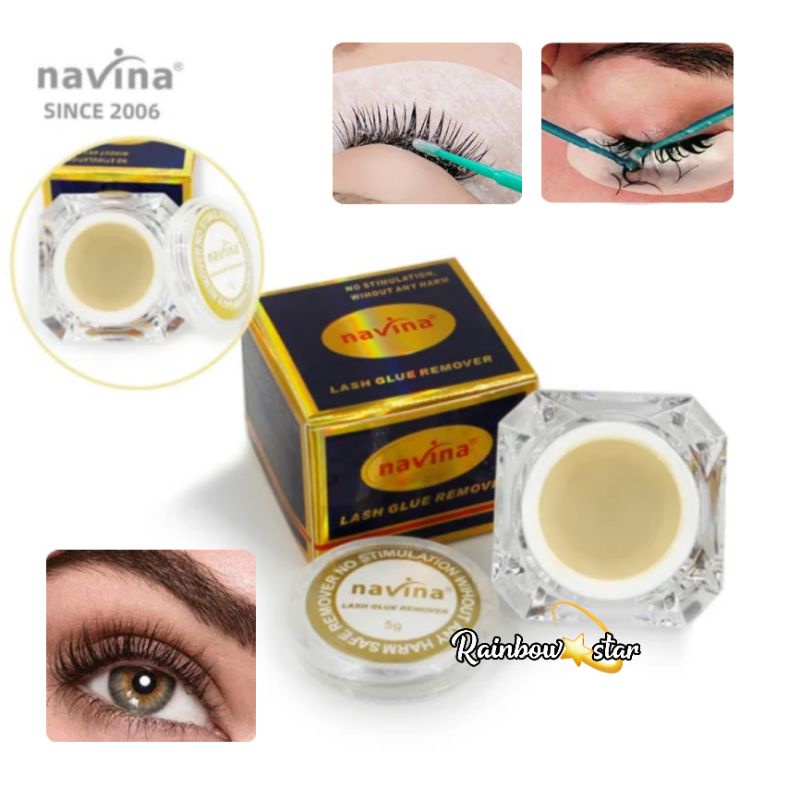 Navina Remover Cream For Eyelash extension/Pelepas Lem Bulu Mata