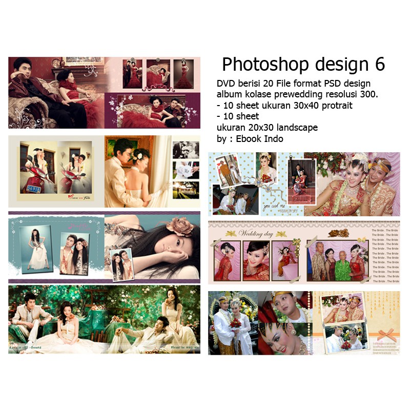 Photoshop Design 6 PSD 6 Wedding Day