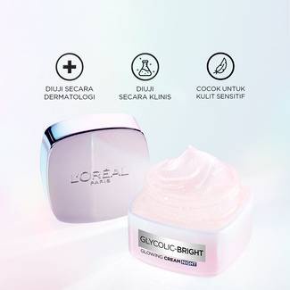 L'OREAL  GLYCOLIC - BRIGHT Glowing Cream Night