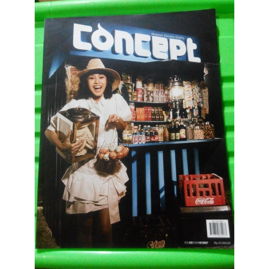 Majalah Desain Grafis Concept Vol. 3 Ed. 18 2007