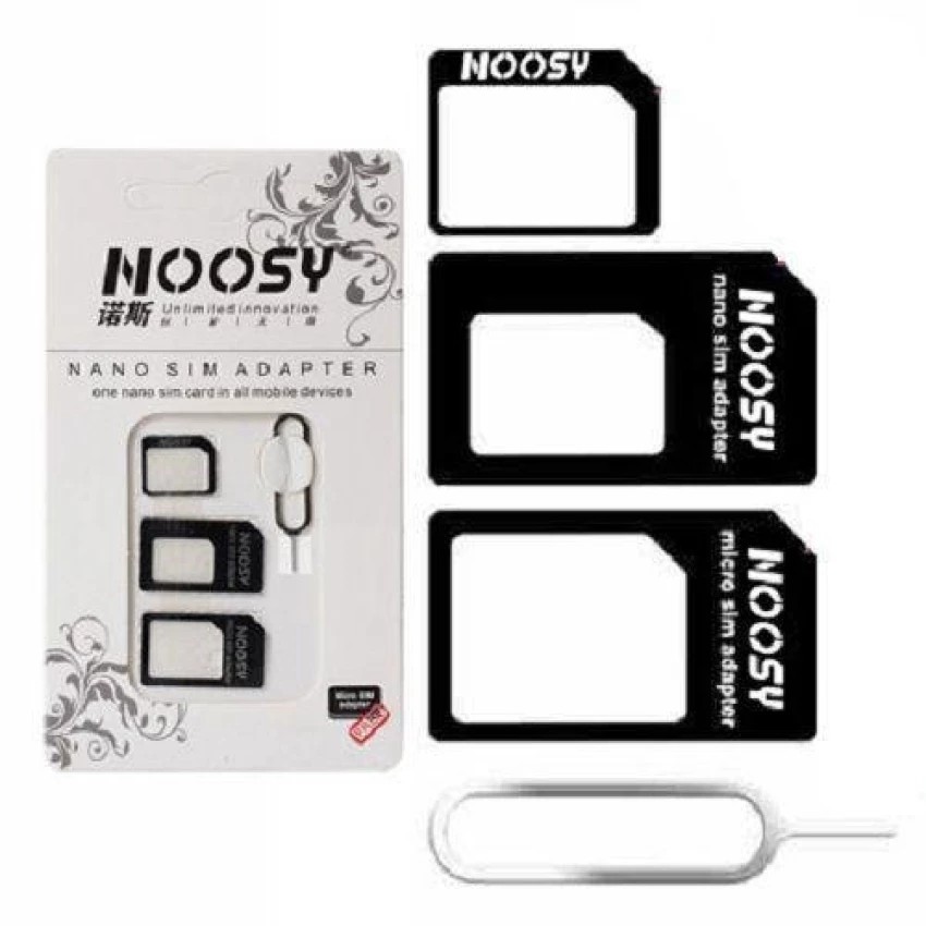 nano sim adapter noosy / sambungan simcard kartu