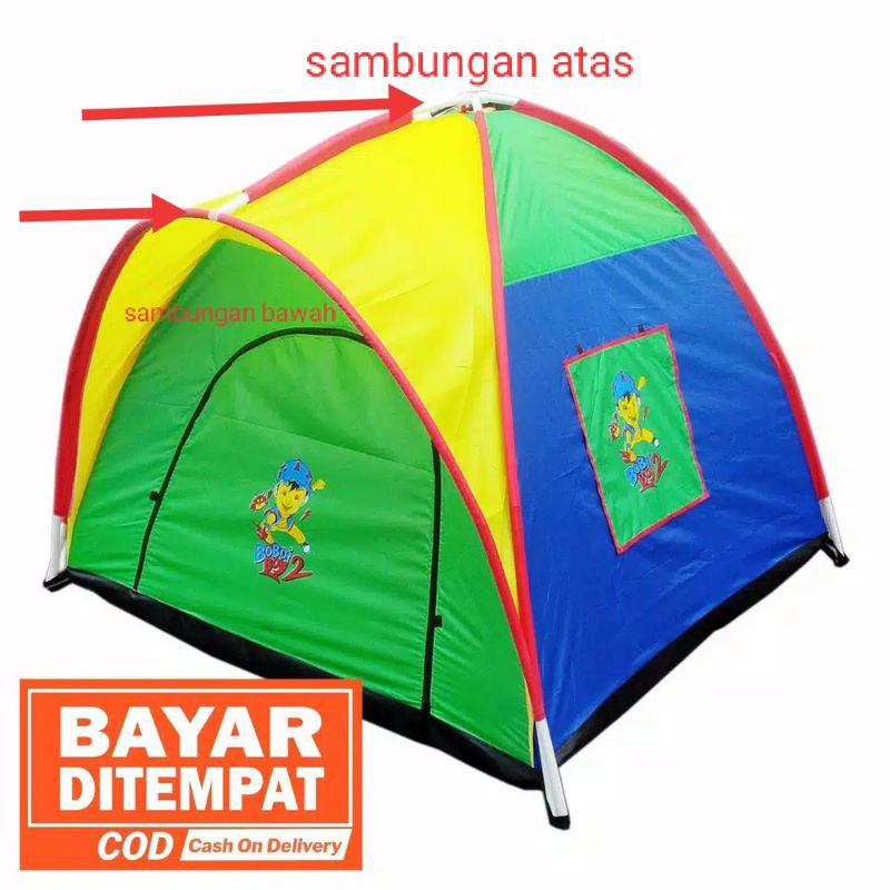 ALAT TENDA/SAMBUNGAN PIPA UNTUK TENDA ANAK