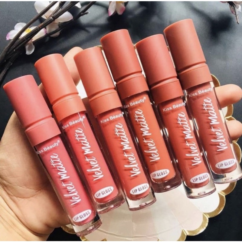 (ECER) KISS BEAUTY LIP STAIN/ VELVET 7867