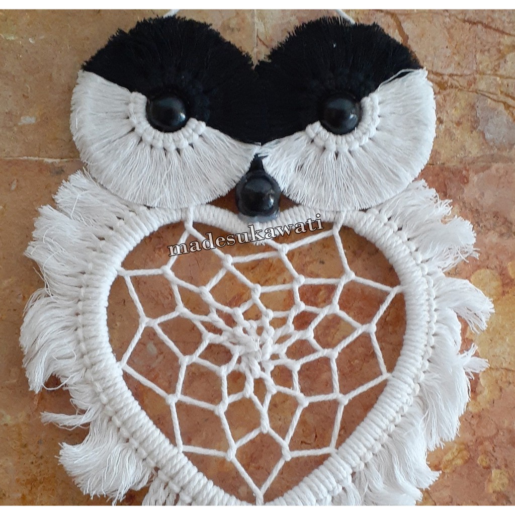 Dream catcher bali OWL 03 50cm