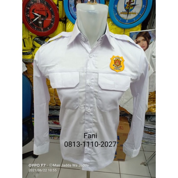 Kemeja PPNS Kemeja Penyidik lengan Panjang Plus Bordir Nama.