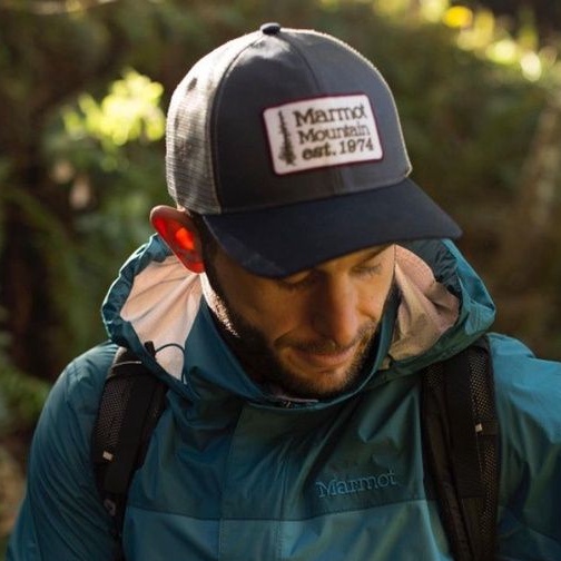 Marmot Retro Trucker Hat Topi jaring outdoor hiking gunung peThewele