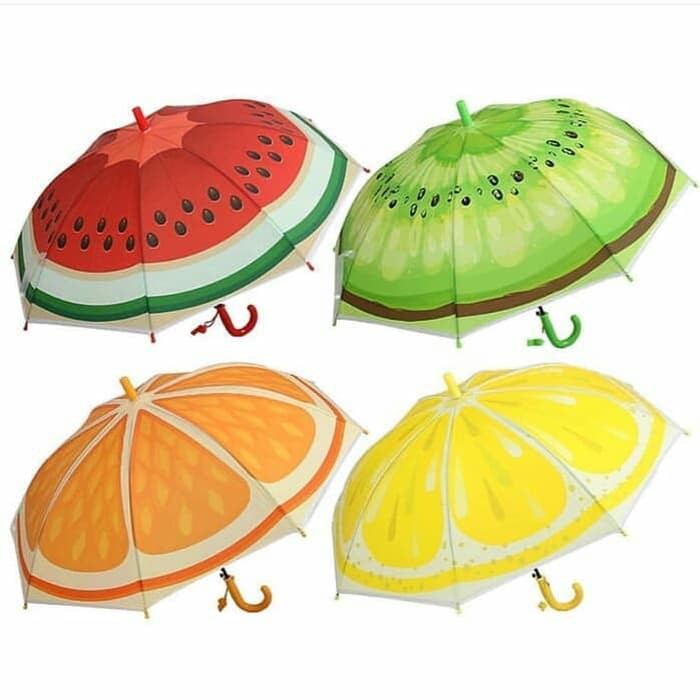 PAYUNG STANDAR MOTIF BUAH SIMPLE BEAUTY UMBRELLA NAGOYA 005AA-1