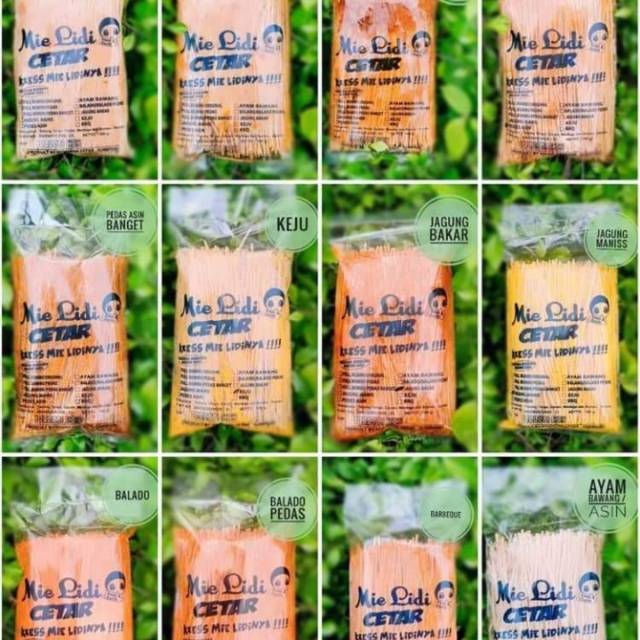 

Mie lidi cetar banyak varian rasa harga cuma 6000/pc setiap pembelian 20 harga 5.500 yuk kepoin gaes