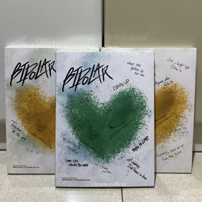 [ SEALED] EPEX - 2nd EP Album Bipolar pt 2 사랑의 서 : Prelude of Love