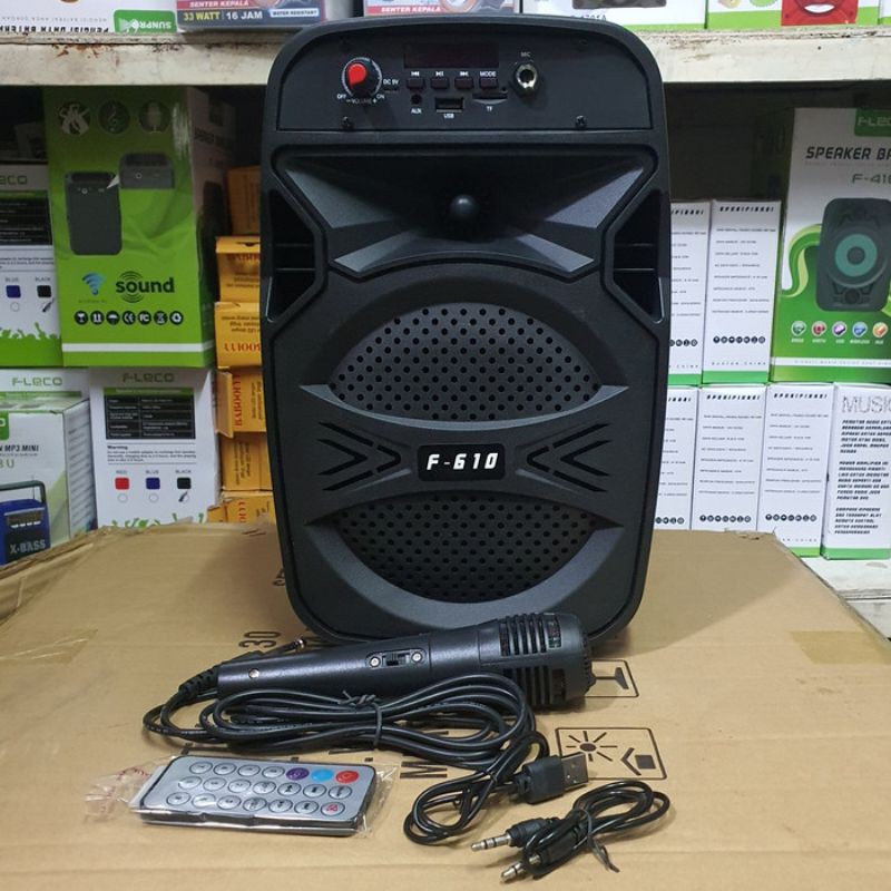 Harga obral speaker ngebass Speaker Bluetooth Fleco F 610