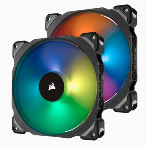 ML140 PRO RGB LED 140MM PWM Premium Magnetic Levitation Fan Twin Fan