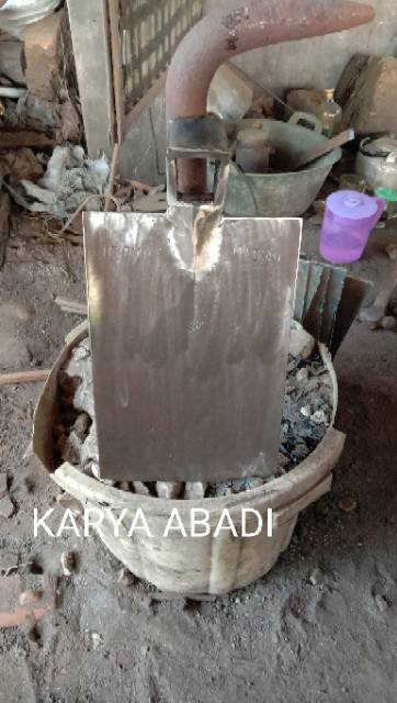 Cangkul / pacul full baja isen asli jember
